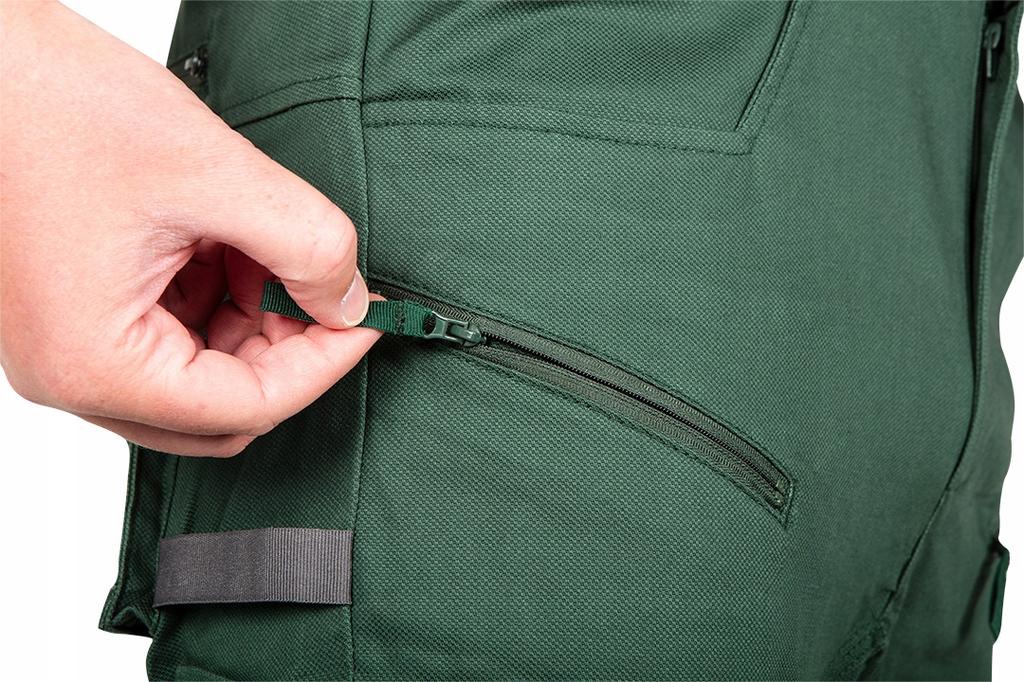 Men' Green Work Trousers, Jogger Type, Outdoor Neo Tools 81-286 1 Pc