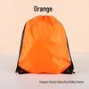 Colorful Polyester Handheld and Shoulder Strap Drawstring Bag for Storage and Sports