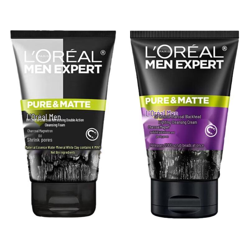 L'Oréal Men Expert Charcoal Cleanser Duo