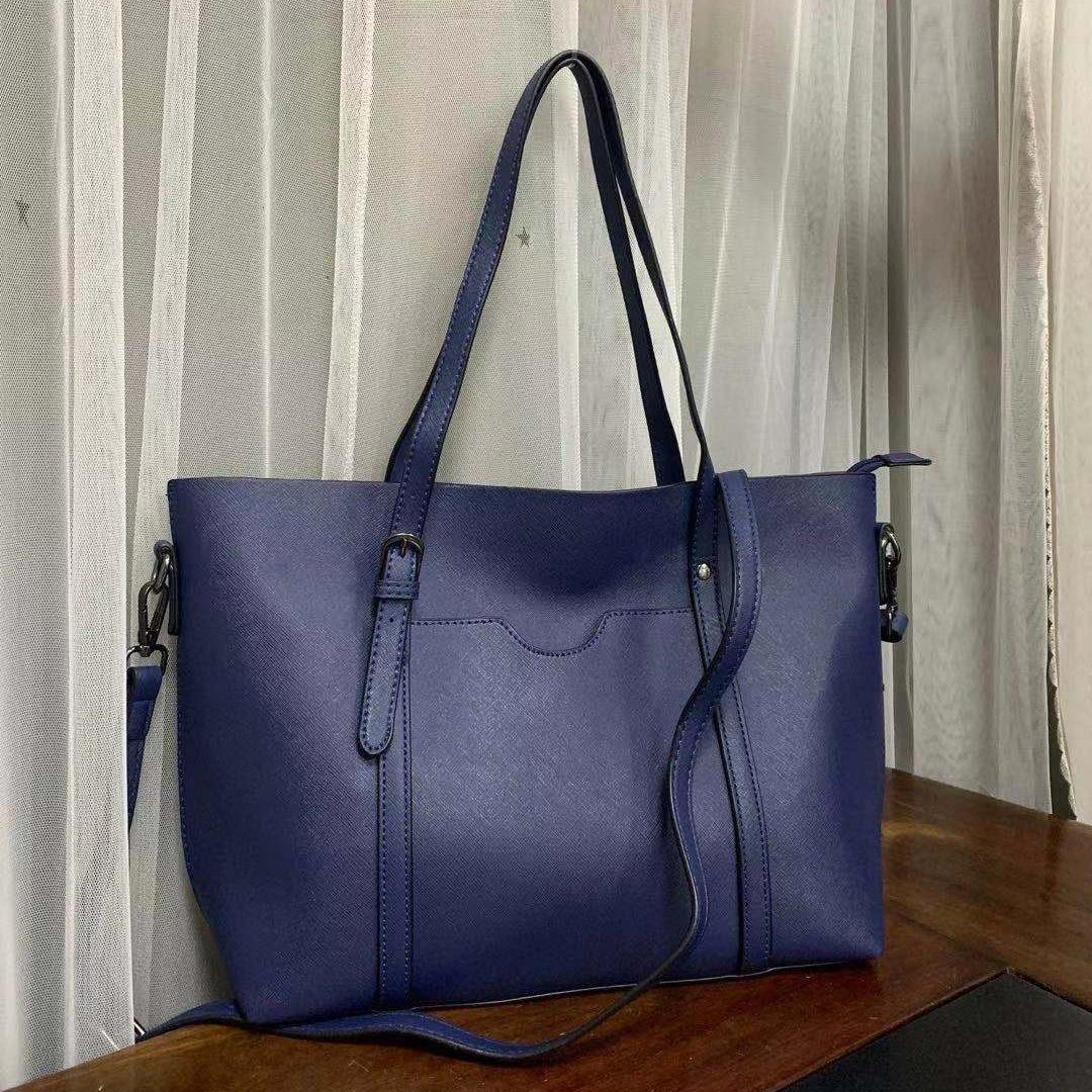 Tote Bag Women s Bag Bag New Guangzhou Crossbody Women s Bag European and American Women s Shoulder Handbag Amazon Wholesale синий