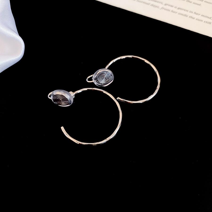 Brincos de Pressão Minimalistas Chiques para Orelhas Não Perfuradas, Estilo Europeu-Americano, Design Único, Acessório de Moda Versátil