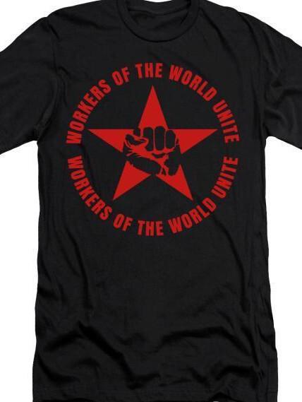 Industrial Workers of the World Unite T shirt tee Union IWW