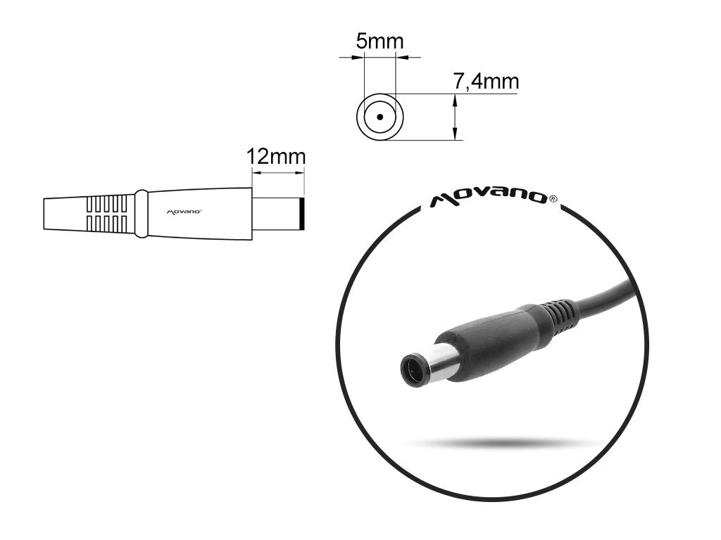 Power Supply Charger for Dell 19.5v 16.92a 300W 7.4x5.0 pin