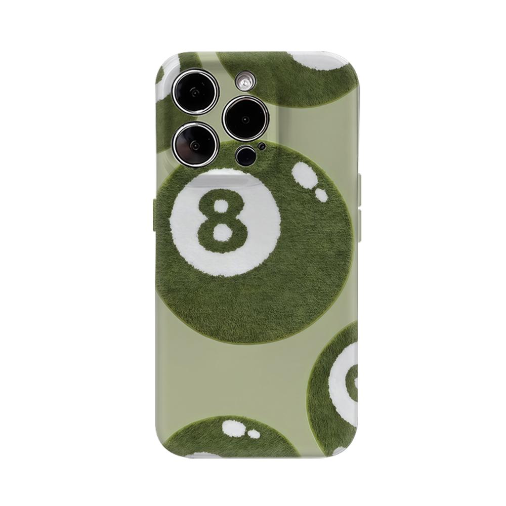

Olive 8 - Ball Pattern Phone Case for IPhone 17AIR 16E 16 15 14 13 12 11 17 Pro Max Plus Double-layer Back Cover IPHONE17PRO