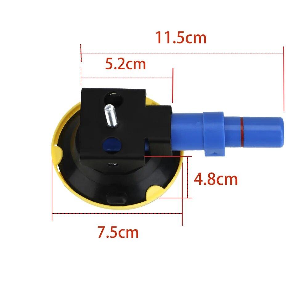 Dellenreparatur-Abzieher-Set, Schiebe-Rückwärtshammer, Kleber, Vakuum-Saugnapf, Handpumpenbasis, Auto-Werkzeugset zur Entfernung von Dellen ohne Ausbeulen