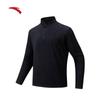 ANTA Men's Fleece Half-Zip Stand-Collar Pullover