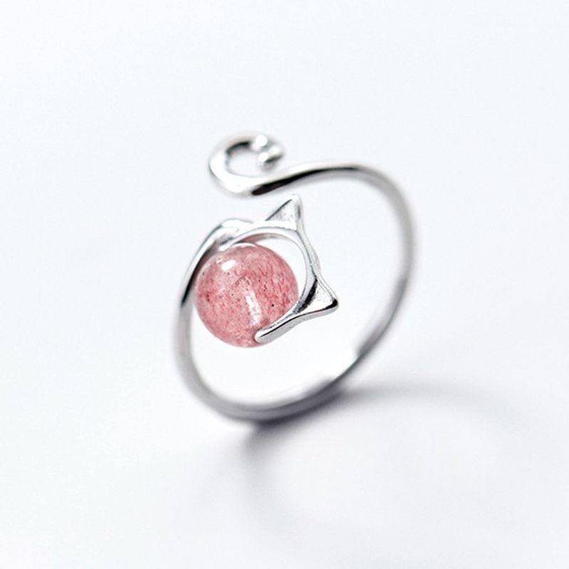 Inel rotund cu margele rotunde cu două straturi pentru femei Inel pentru ameliorarea anxietății pentru femei