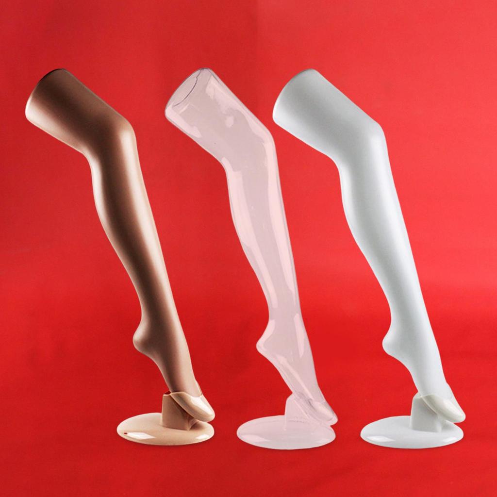 Modelli di gambe da donna autoportanti Hanno gambe lunghe Strumento per esporre calze, Oggetto di scena per display