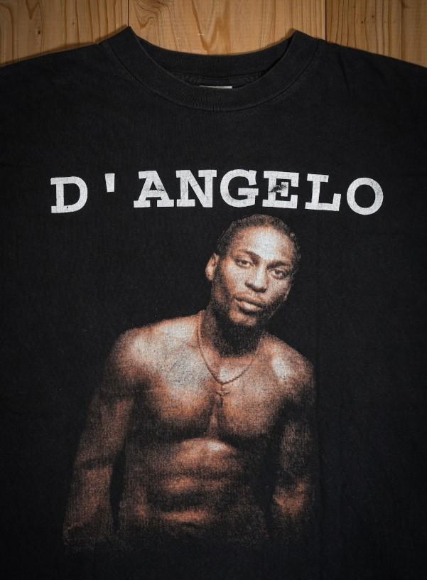 VTG D Angelo rapper black T-shirt Unisex tee Reprint Gift for Friends All Size XXL