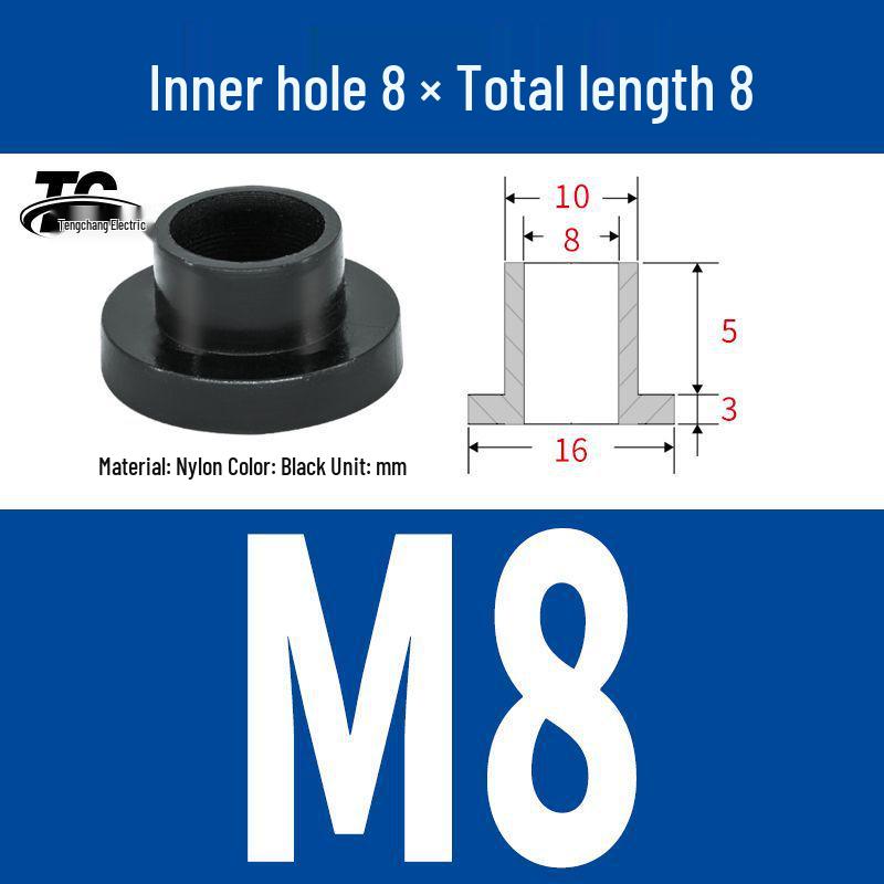 Insulating Nylon Bushings & Gaskets: T-Type, Stepped, Grooved Washers & Hinges for Window Protection