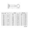 Hexagon Head Bolts and Lock Nuts Washers Set Stainless Steel Hex Head Screws With Locknut Kit Spring Washers M4 M5 M6 M8 M10 M12