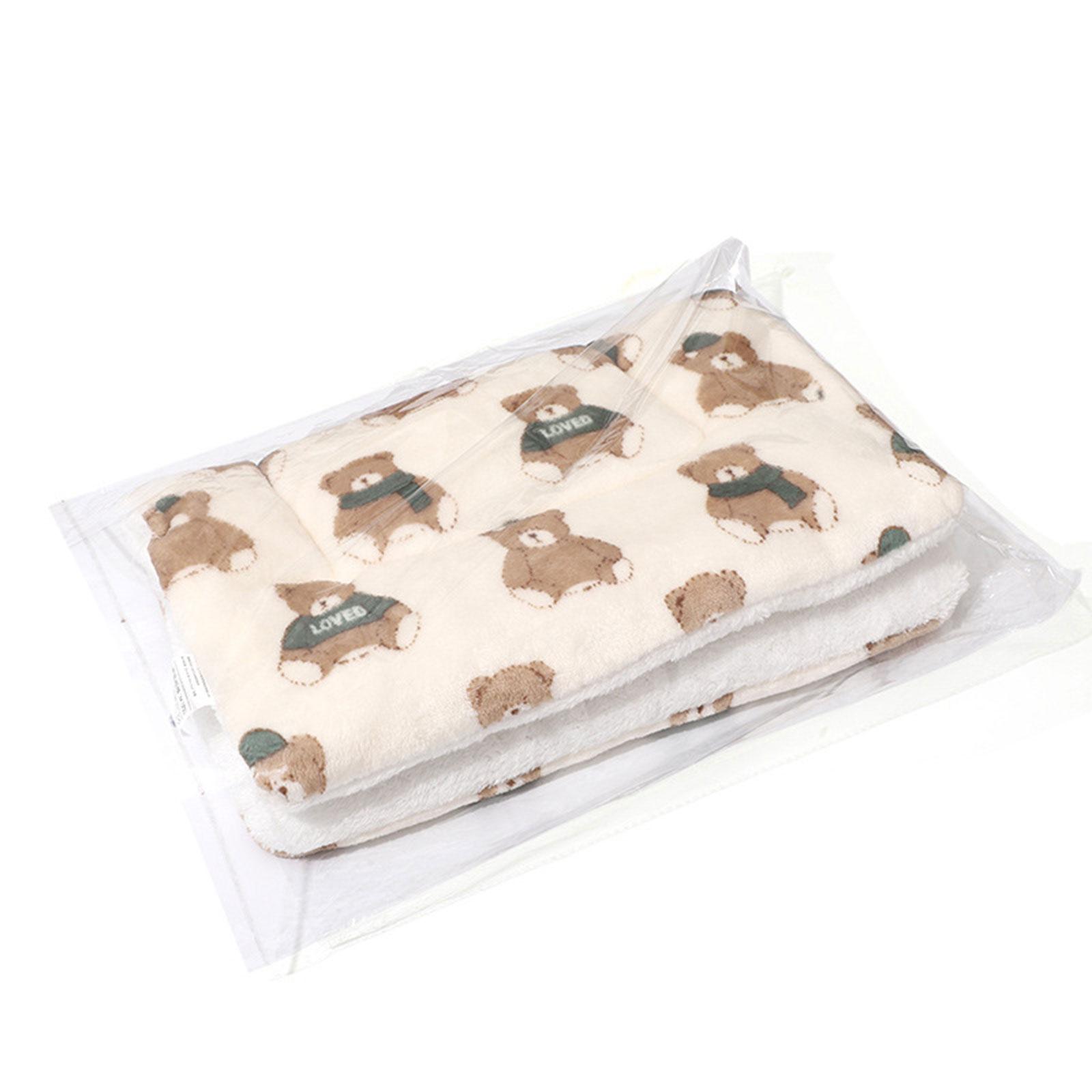 Dog Blankets Furry Flannel Fleece Soft Warm Pet Throw Blankets Cute Throw Furniture Protectors Sofa Couch Bed 1