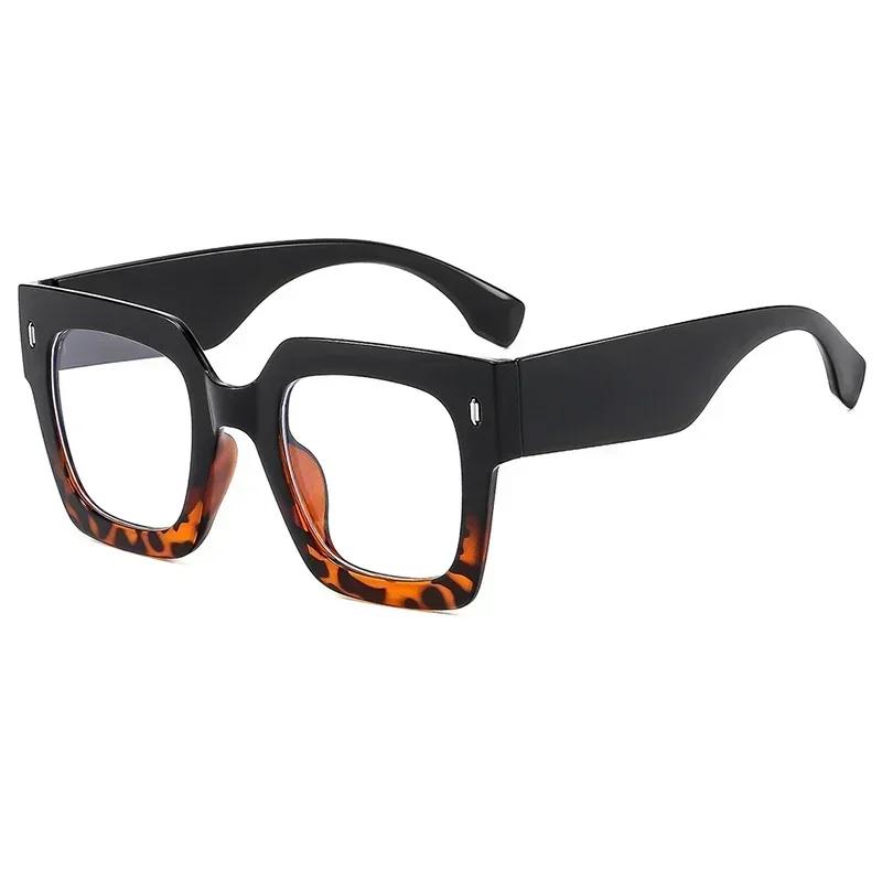 

Sexy Big Rectangle Sunglasses Fashion Women Vintage Brand Designer Sun Glasses Men Black Female Eyewear Mirror Other