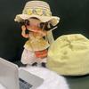 Molly Doll Clothes & DIY Accessories: 20cm Movable Gazi Sister with Grass Hat