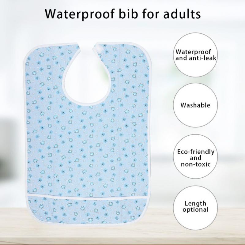 Double Layers Waterproof Saliva Towel Aprons