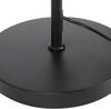 Lampadaire - NETTLIFE - Vintage - noir - métal - interrupteur au pied