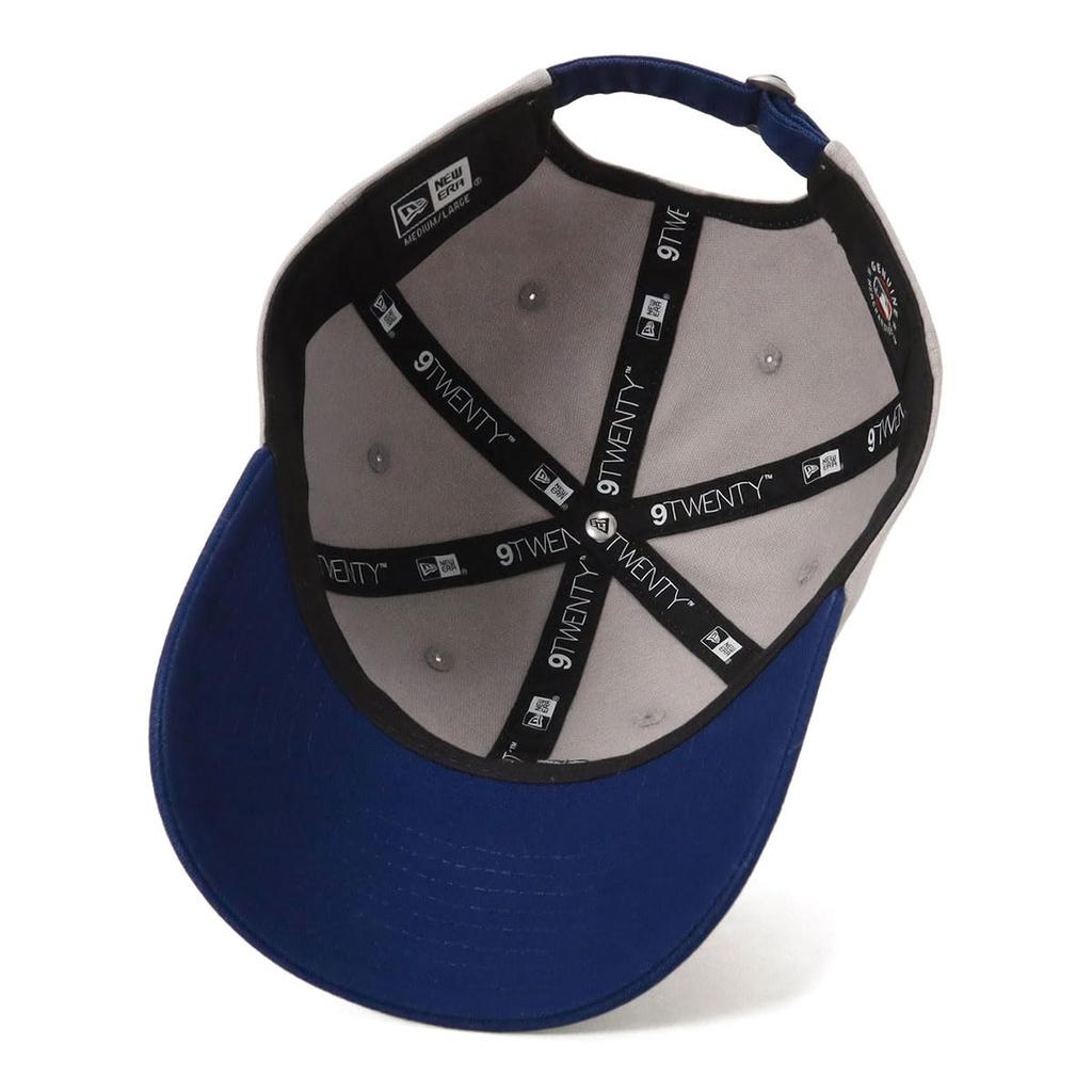 New Era 920 Washed Duck Los Dod Gray Droy 9TWENTY MLB LA NER36C1995 M/L Cap, Gray/Dark Royal, 14388749,