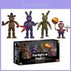 Uimitoare 4 figurine de acțiune Five Nights At Freddy's Pizza Simulator pentru colecția supremă