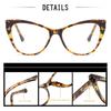 New Classic Black Cat Eye Anti Blue Light Glasses, Lightweight Frame Fashion Eyewear for Women, Ideal for Office & Daily Wear