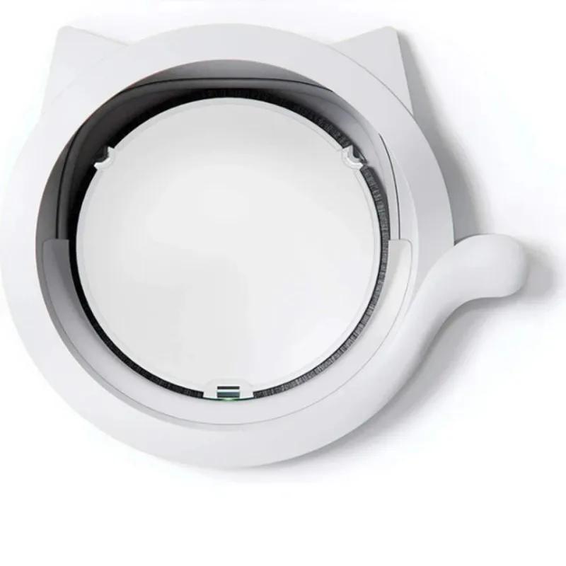 Cat Door 4-Way Locking Cat Flap Fits Interior Exterior Doors Walls For Hidden Cat Litter Box Safe Lockable Pet Flap For Cats