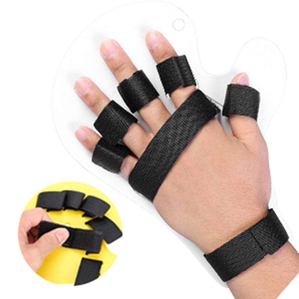 Finger Orthotics Extended Type Fingerboard Stroke Hand Splint Training Support White