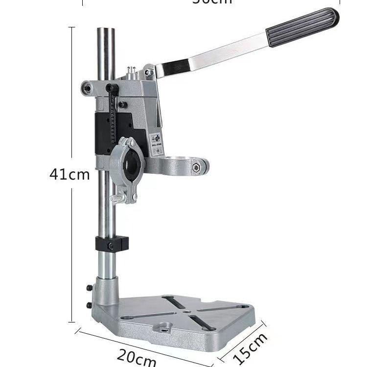Multifunctional Electric Drill Stand: Convert Hand Drill To Bench Drill with Universal Micro Bench and Household Flat Pliers