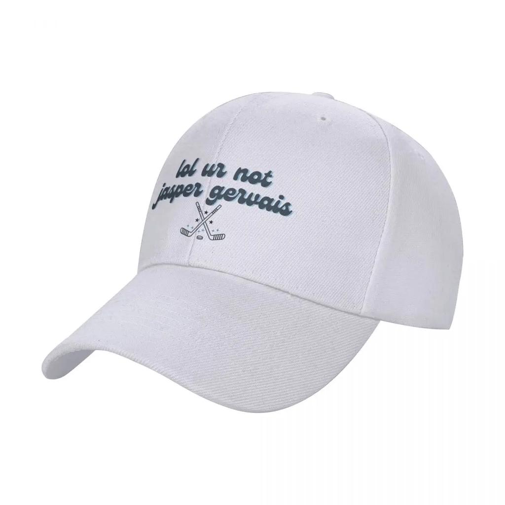 lol ur not jasper gervais Baseball Cap sun caps golf hat genuine black Women Hats Unisexs