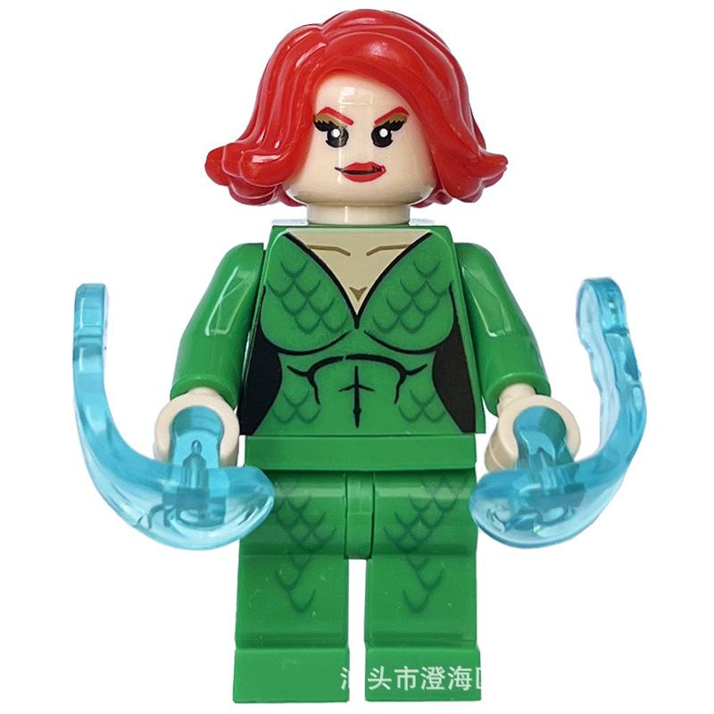 Ninja Warrior Superhero Doll With Weapon Single Building Block Assembly Toy