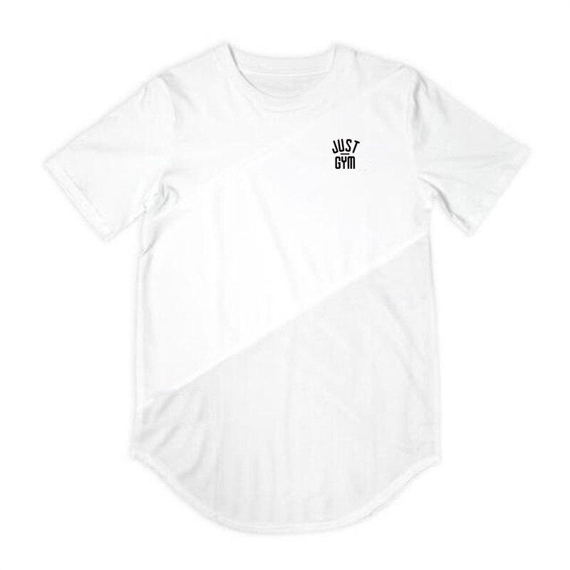 

Мужские дышащие футболки Muscleguys с графическим рисунком, топы для бодибилдинга, лоскутная футболка из хлопка и сетки, удобная футболка для фитнеса с короткими рукавами XXL белый