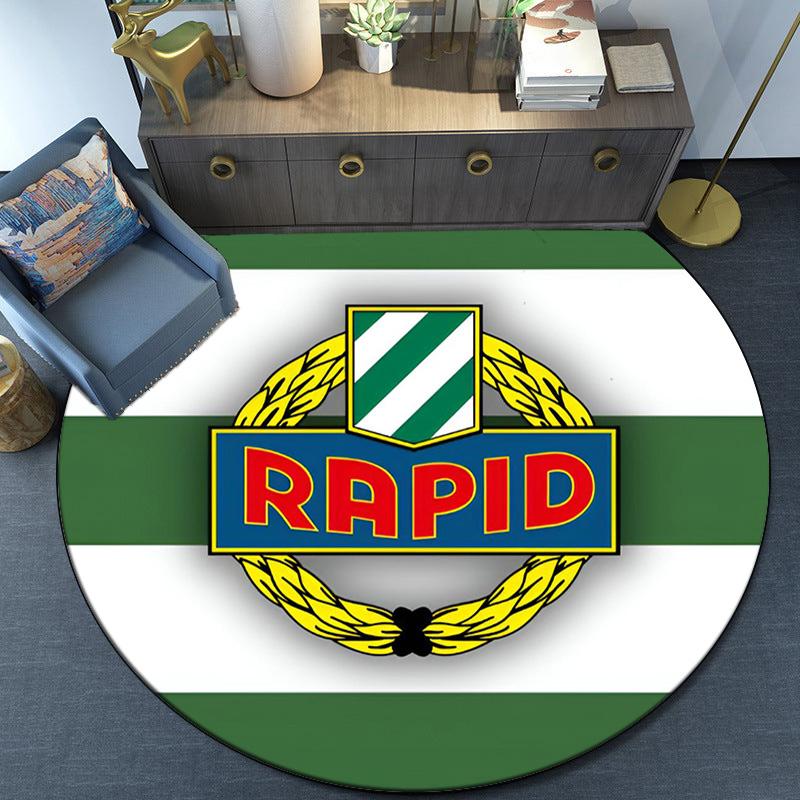 Native Spirit Rapid Ultras Round Rug for Livingroom,Bedroom, Palyroom, Chair Rug, Area rug, Circle Carpet, Fan Christmas gift