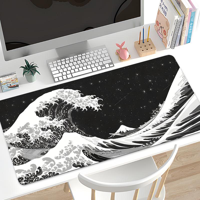 Mousepad Home Computer Table Large Pc Mouse Pad Art Keyboard Mause Rug Desk Mat Office Accessories