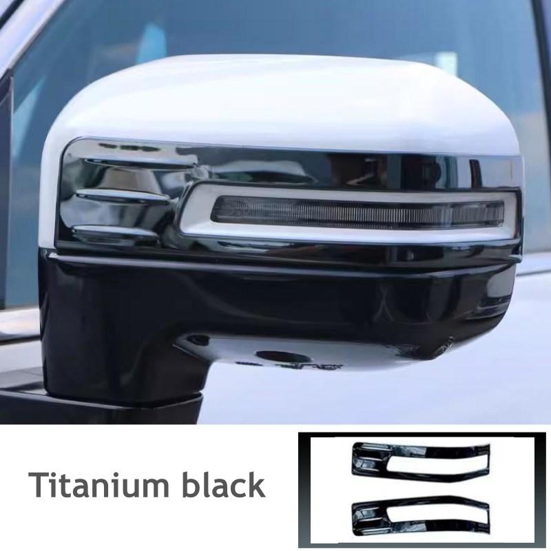 for HAVAL DARGO 2025 2024 Rearview Mirror Sticker Trim Deco Protector Stainless Steel Accessories