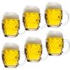 Verre a biere, Chope de bière lot de 6, Tübinger avec écusson - 0,3 litre