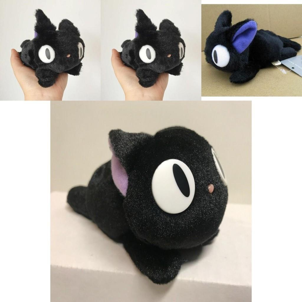 Adorable Japanese Anime Kiki Delivery Service Jiji Black Cat Plush Stuffed Doll Toy For Kids And Collectors