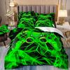 Cartone Animato Gioco Carino Aphmau con Ali Set Letto Ragazzi Ragazze Misura Singola Queen King Copripiumino Federa Letto ragazzi Adulti