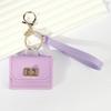Creative Mini Leather Hangbag Bag Hanging Decoration Versatile Bag Pendant  Coin Purse Keyring Mini Headphone Bag Pendant