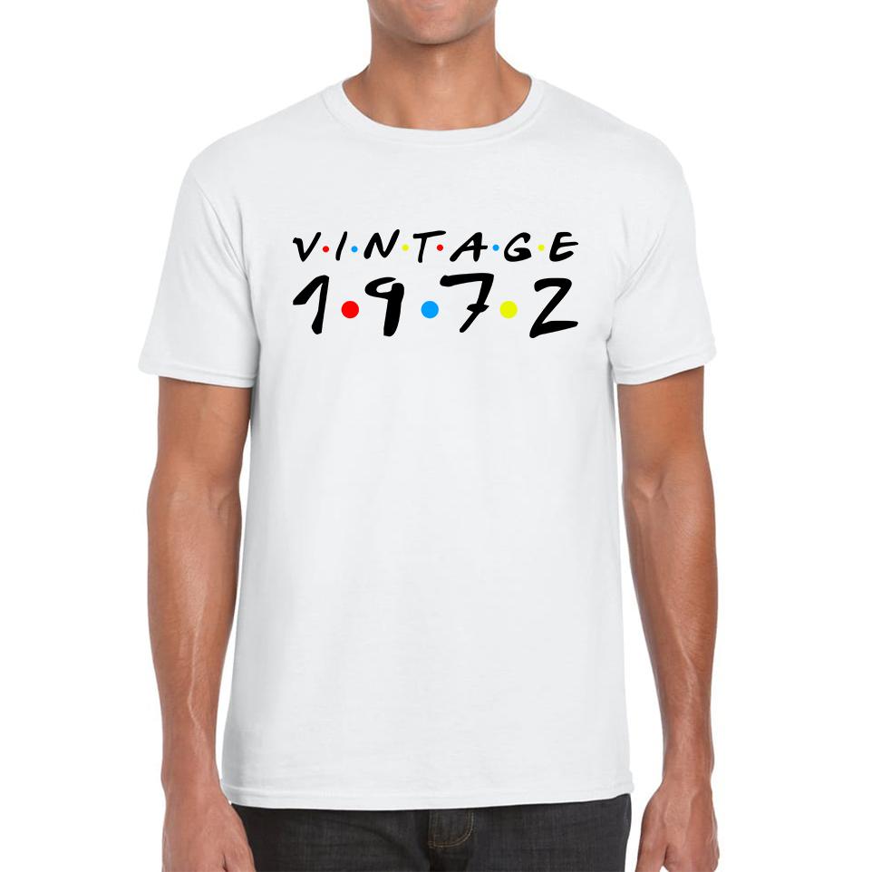 Personalised Vintage Your Custom Birthday Year Friends Spoof Funny Birthday Mens Tee Top 3XL