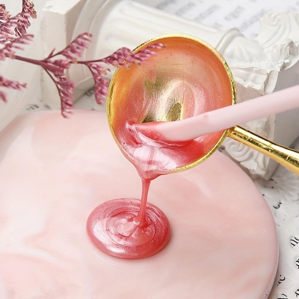 1PC Wax Seal Long Scraper Silicone Scraper High Temperature Resistant Integrated Mixing Tool Household Scraper Mixing Knife Cleaning Knife