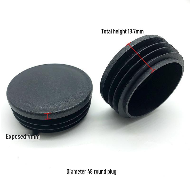 Round Plastic Hole Stopper: Wear-Resistant Chair Leg and Pipe Plug Cover