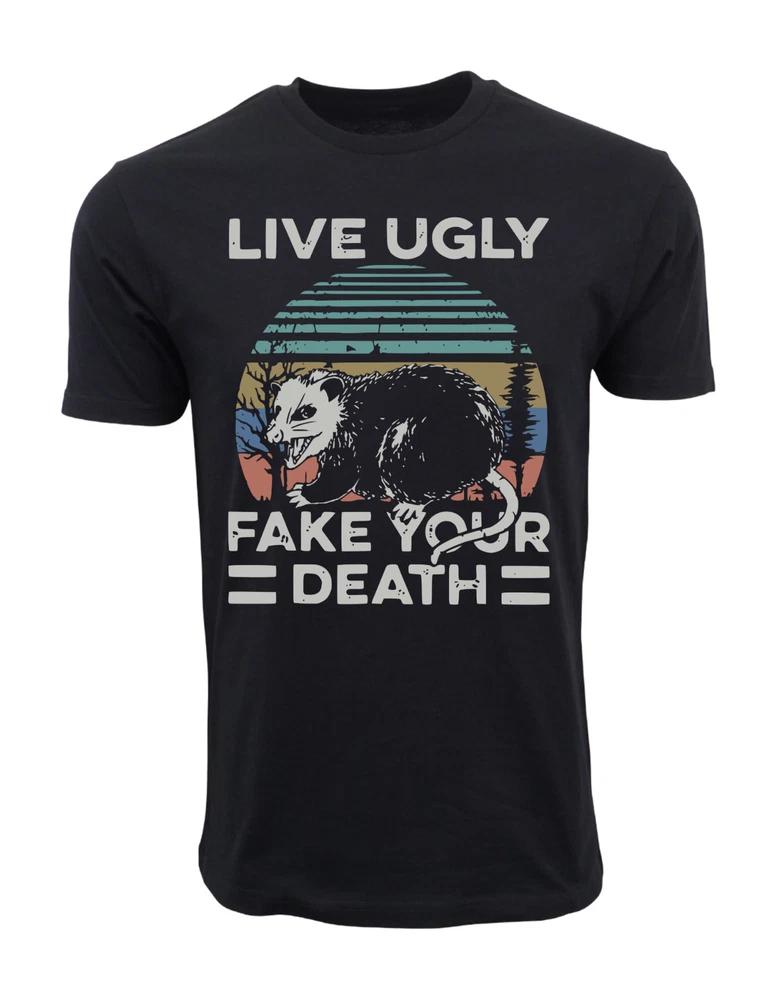Live Ugly Unisexs Premium Tshirt S