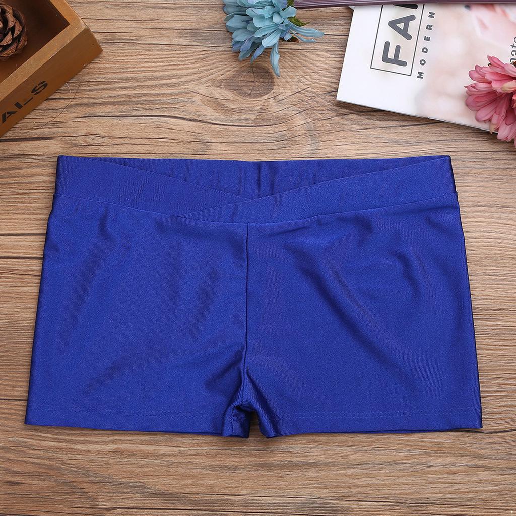 Kinder Mädchen Mesh Patchwork Pailletten Tanztrikots und Shorts für das Eislauf-Trainingskostüm