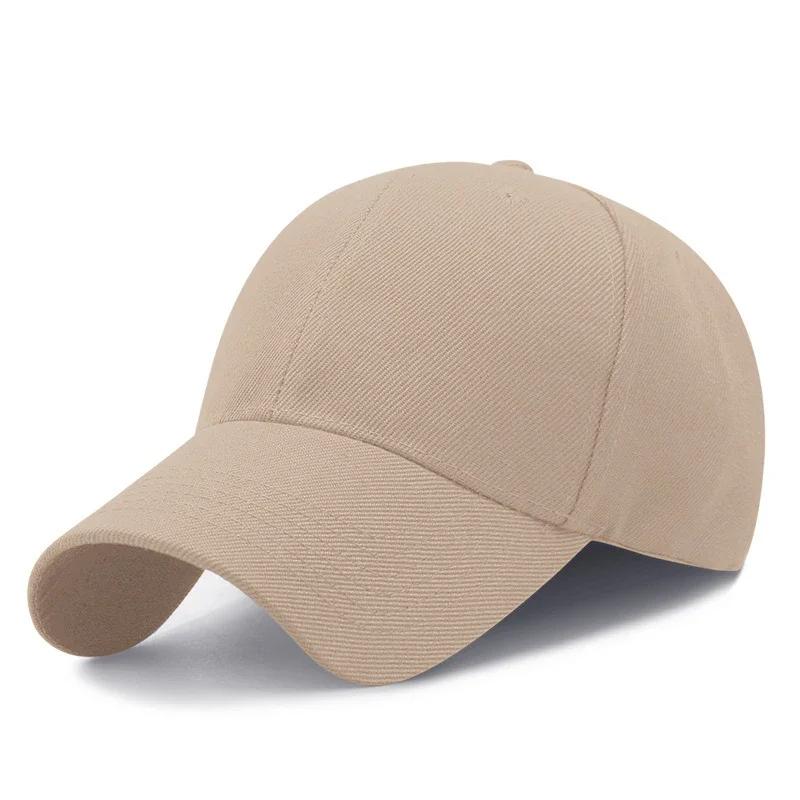 New  Cap Plain Adjustable Snapback Hat High Quality Adult Hip Hop Urban Street Style Baseball Cap Men Women Outdoor Leisure Baseball Hat