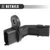 Motoforti Camshaft Position Sensor, for Mercedes-Benz C300 CLA250 GLC300 E300, Plastic, 2709050600, Black