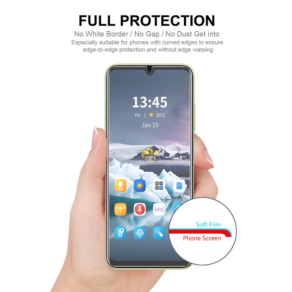For Samsung Galaxy A16 4G/Galaxy A16 5G ENKAY HAT PRINCE Screen Protector Ultra Clear Soft Hydrogel Film