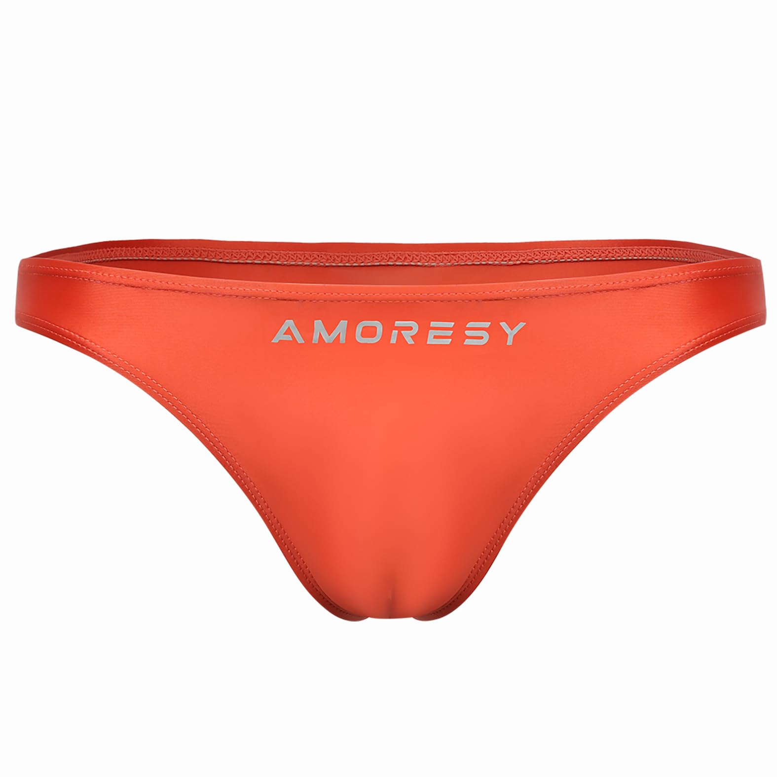 

Серия Oceanus Однотонные облегающие плавки Простые Сексуальные Пляжные Брифы Для Плавания Водонепроницаемые Emberglow [AMORESY] Ультратонкие Разноцветные Т-образные (S, (Т-штаны))