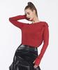 Disemikollon Shoulder Point Twist Top (Red)
