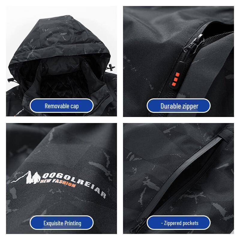 Baleno Men's Hooded Windproof Jacket