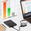 Aluminum USB C Hub 10Gbps 4 in 1 USB 3.2 Adapter with 4 USB 3.2 4 Port USB C+USB Splitter Extender for PC Laptop