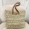 Spring/summer Fabric Patchwork Large Capacity Bags Versatile Durable Fashi Shoulder Bags New Seaside Vacati Casual Tote Bag