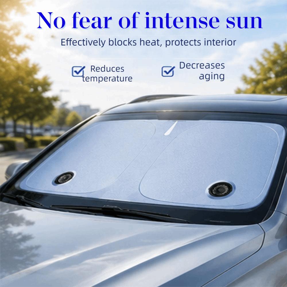 Reflective Fabric Solar Fan Window Sun Protection Device Summer Hot Selling